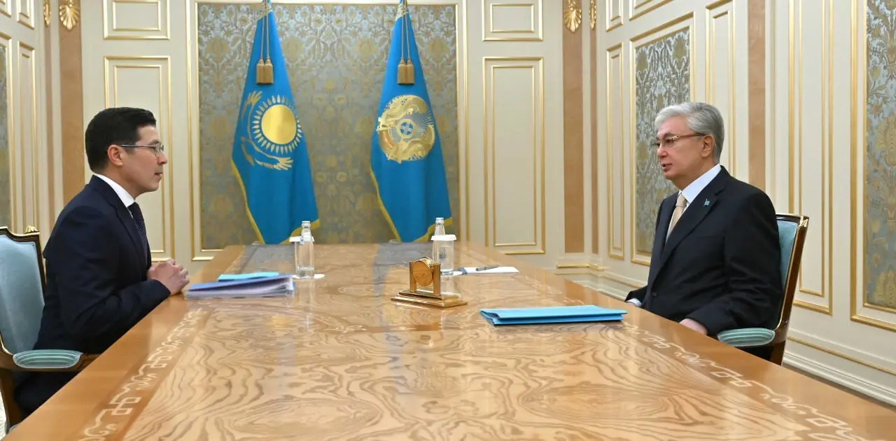 Президент Казахстана принял нового посла в Кыргызстане