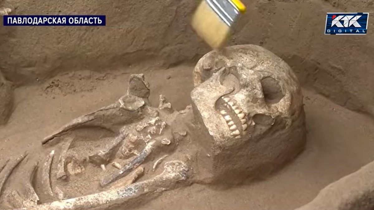 Павлодар облысында балықшы шамамен 4 мың жылдық адам сүйегін тапты