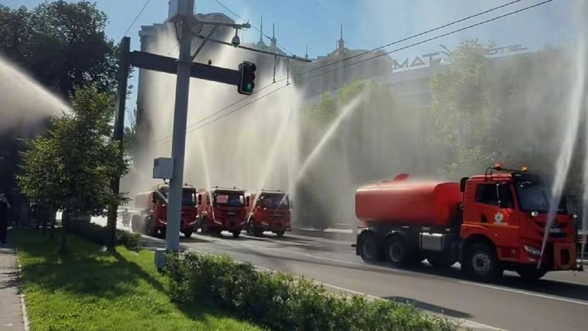 До +42 градусов: как в Алматы справляются с аномальной жарой