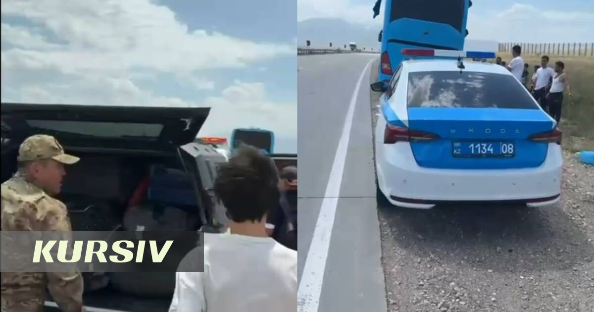 В Жамбылской области полицейские спасли 37 юных футболистов из Узбекистана