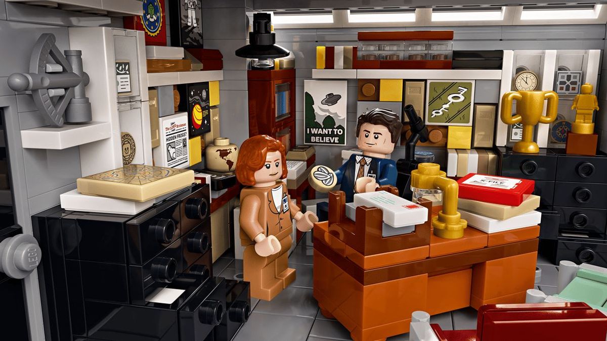 Компания Lego впервые выпустит официальный набор по культовому сериалу 'Секретные материалы'