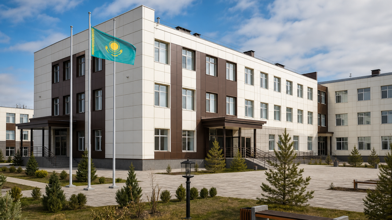 Новый корпус школы-интерната в Шымкенте построен на возвращенные активы