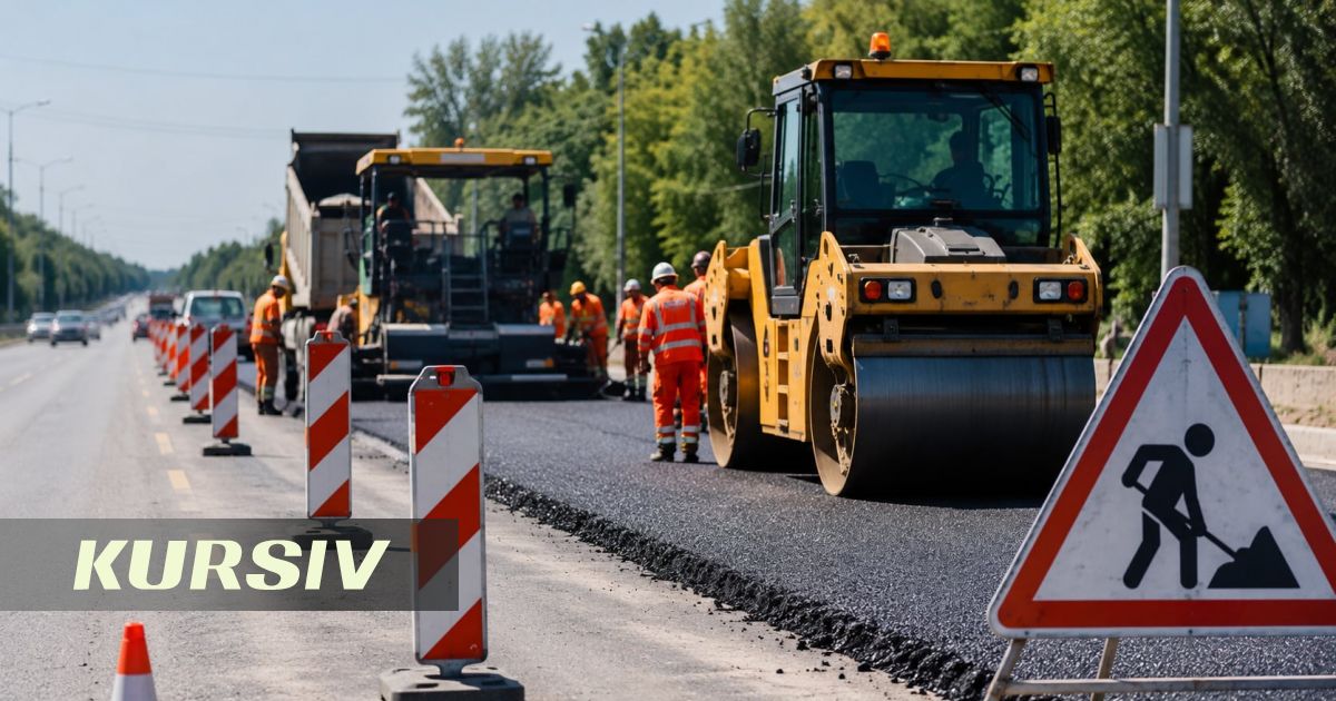 На Кульджинском тракте в Алматы ограничат движение из-за ремонта