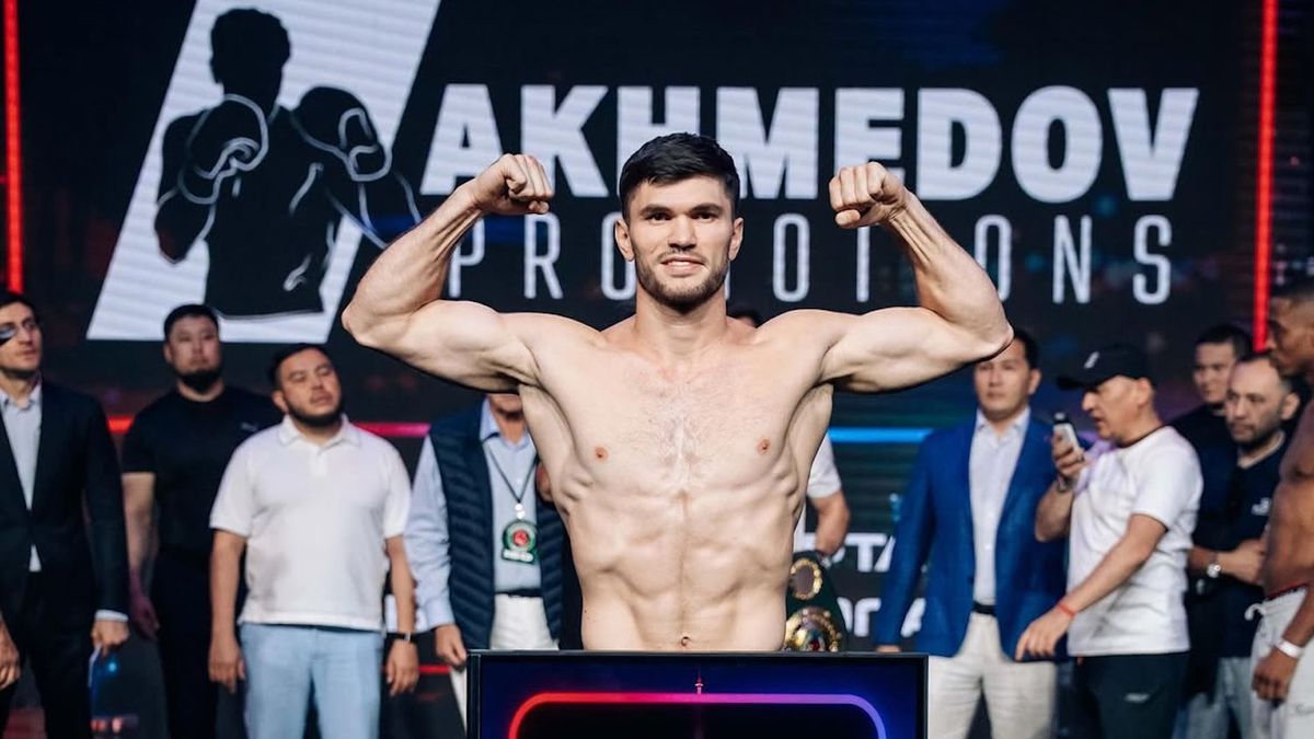 Али Ахмедов нокаутировал соперника и завоевал временный титул IBO