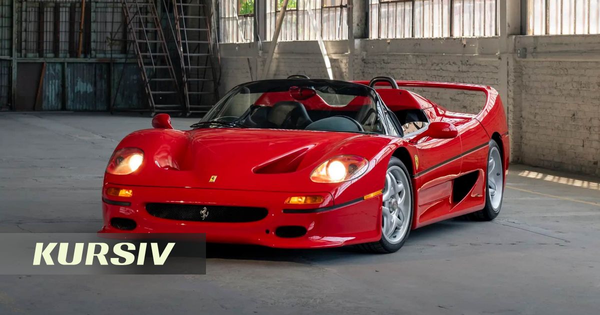 Ferrari F50 Майка Тайсона продадут на аукционе почти за $9 млн