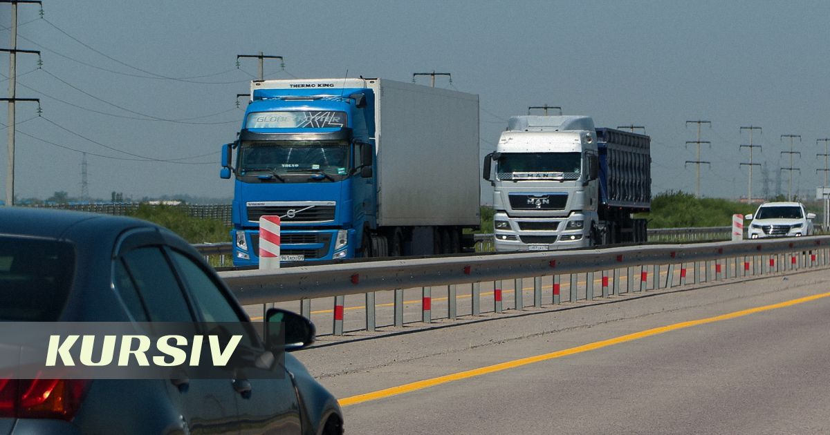 Транзитным грузовикам запретят проезд через Астану
