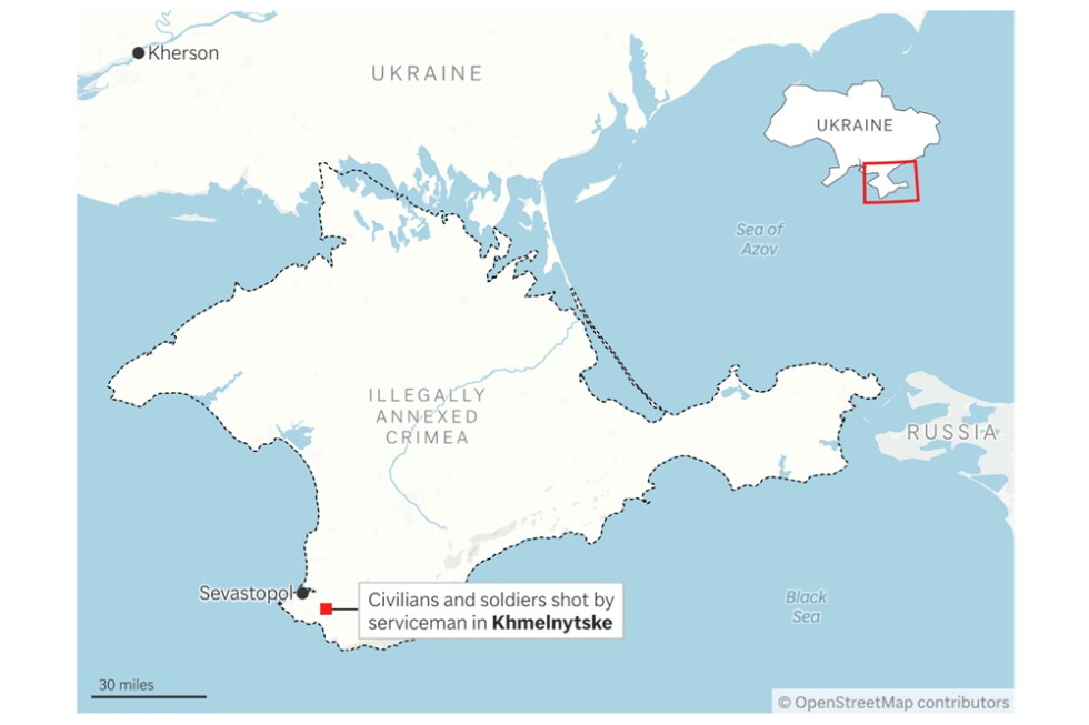 В Крыму военный открыл огонь по сослуживцам и мирным жителям: четверо погибших