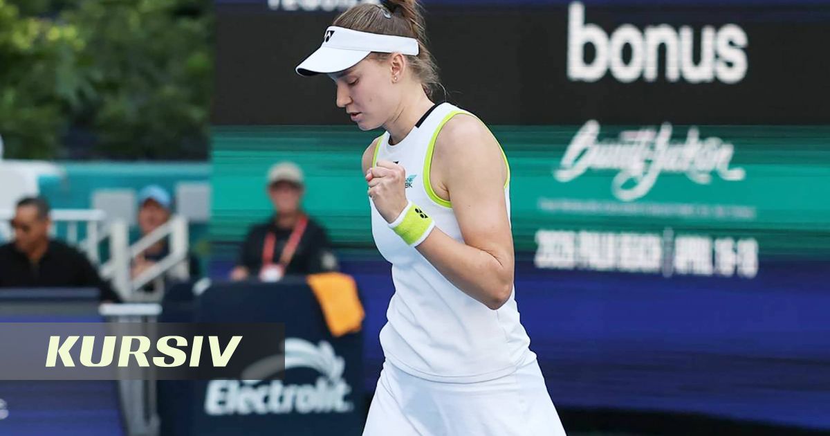 Елена Рыбакина вернулась на корт через 31 день и победила Касаткину