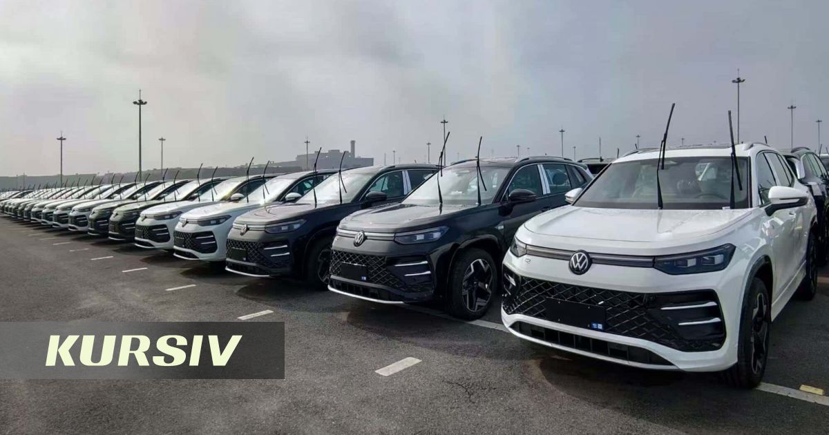 Volkswagen отправил первую партию автомобилей в Казахстан