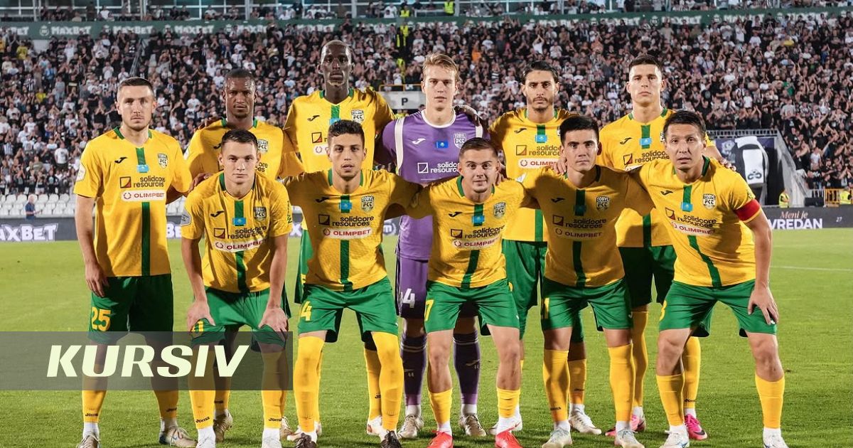 «Тобыл» Конференциялар лигасында «Партизаннан» ірі есеппен ұтылды