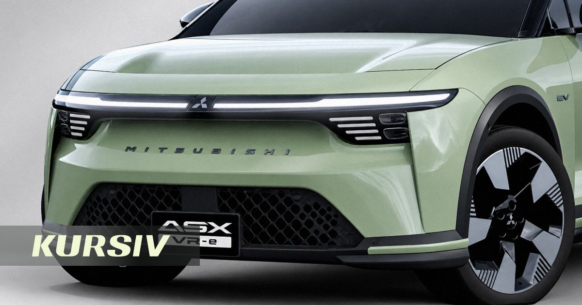 Mitsubishi представила 400-сильный электрокар ASX на базе Foxtron