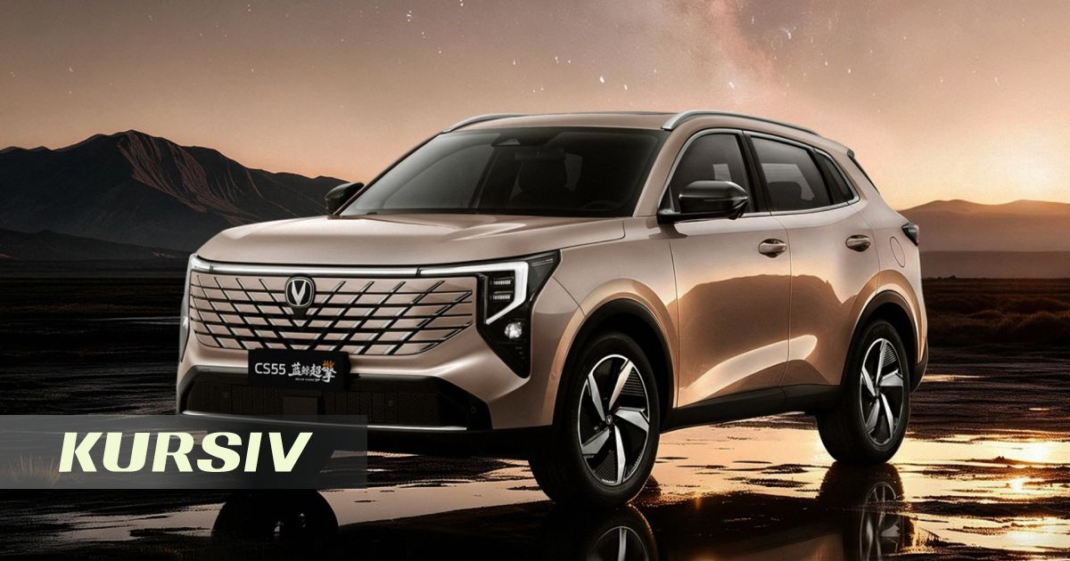 Changan гибридті CS55 Plus-ты ұсынды: 100 км-ге 3 литр жанармай