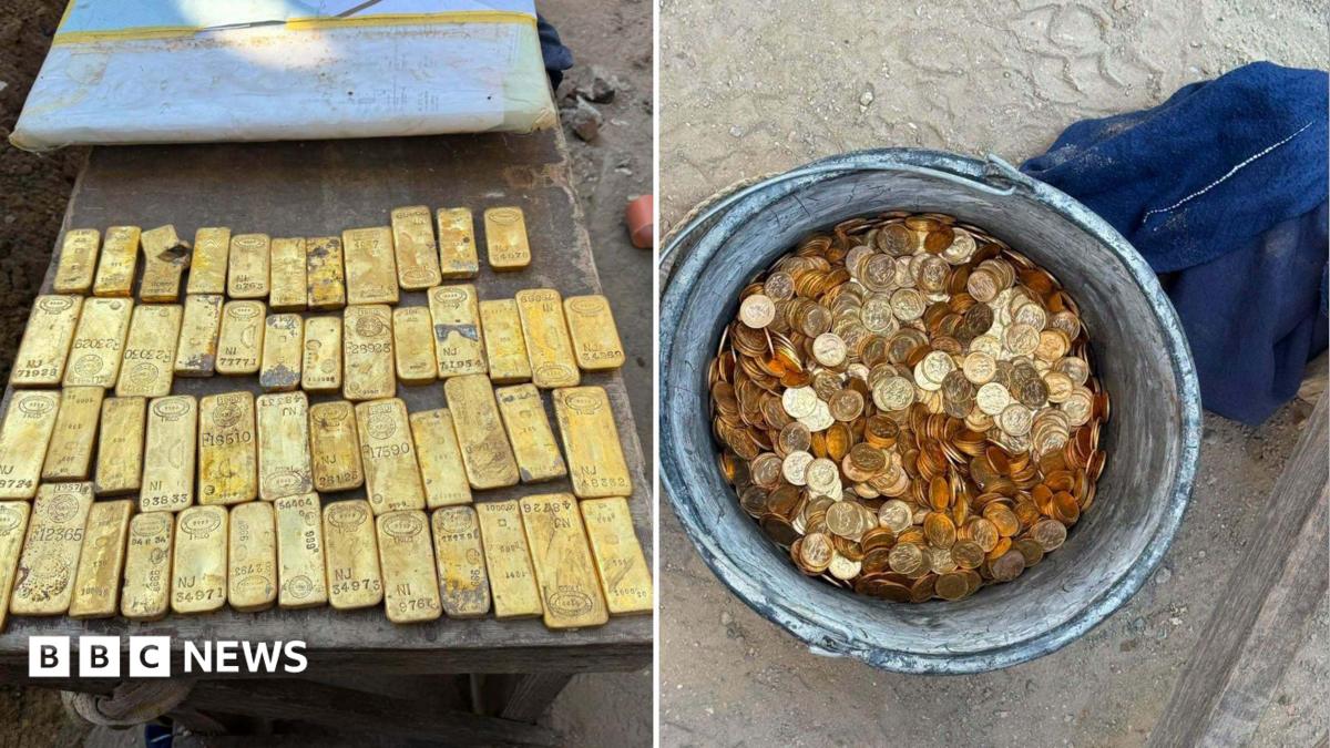 Бельгийские строители нашли золото на €9 млн в стене
