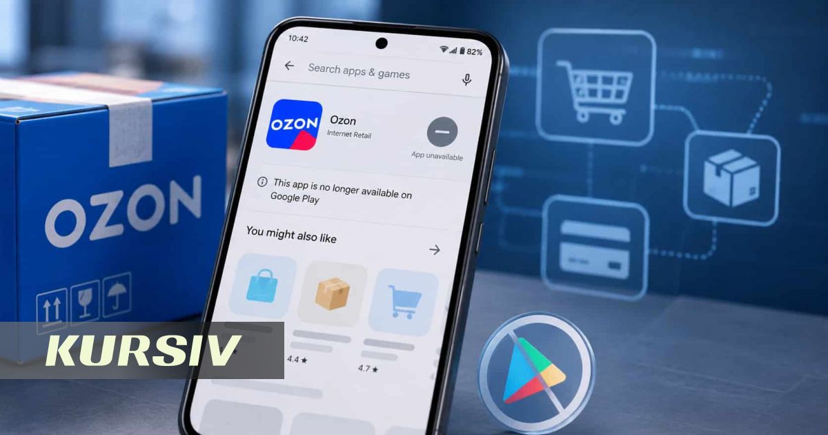Приложение Ozon исчезло из Google Play: подробности
