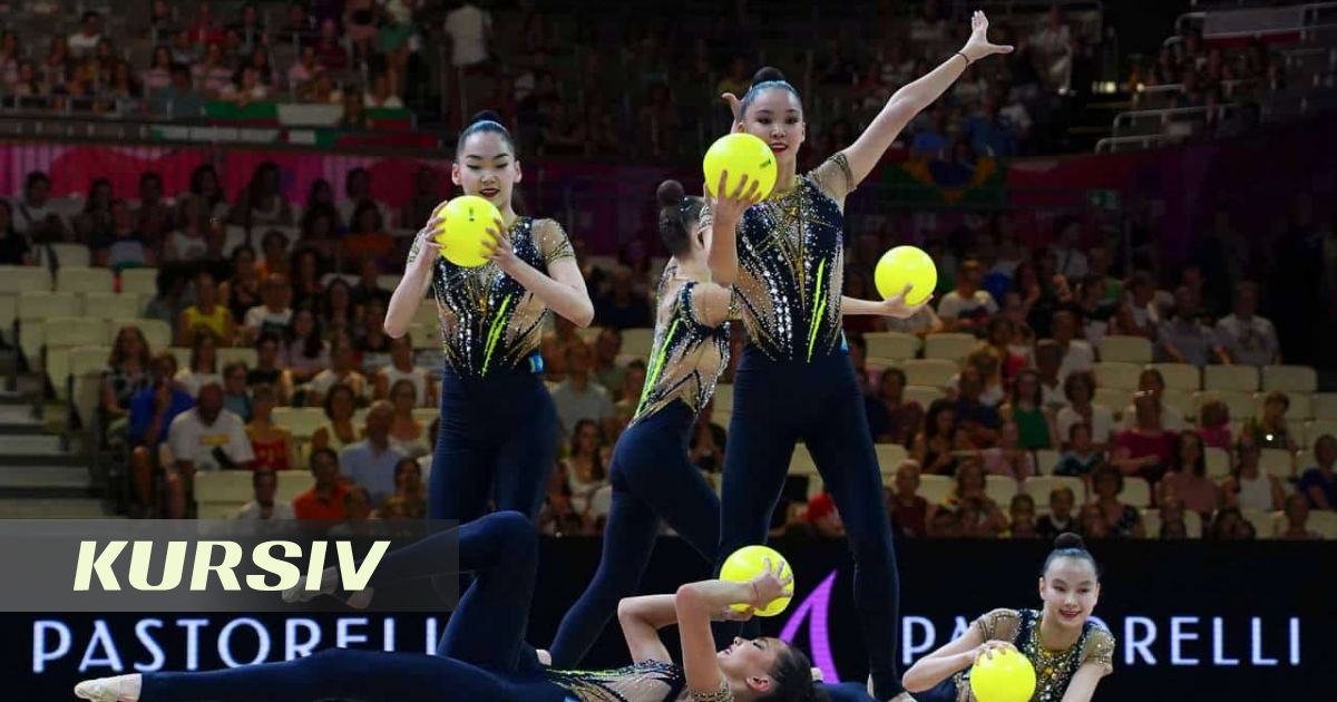 Казахстан занял 11-е место в командном зачете ЧМ по художественной гимнастике