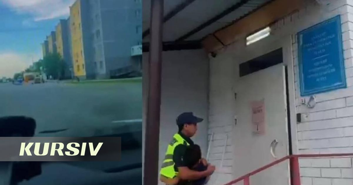 Патрульные в области Абай доставили истекавшего кровью ребенка в больницу