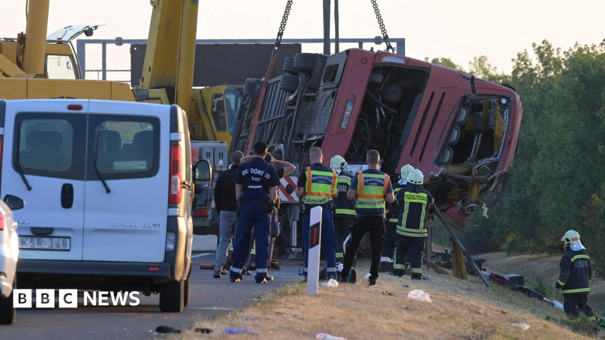 Автобусная авария в Венгрии: 12 погибших