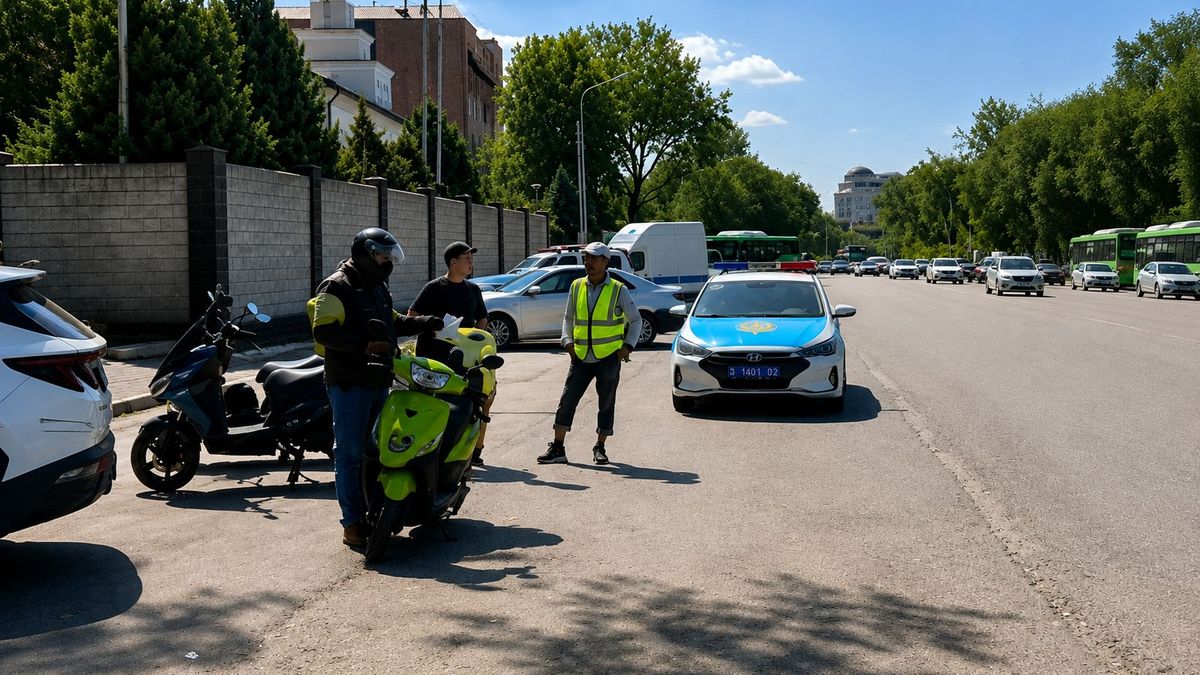 В Алматы эвакуировали почти 300 самокатов за выходные