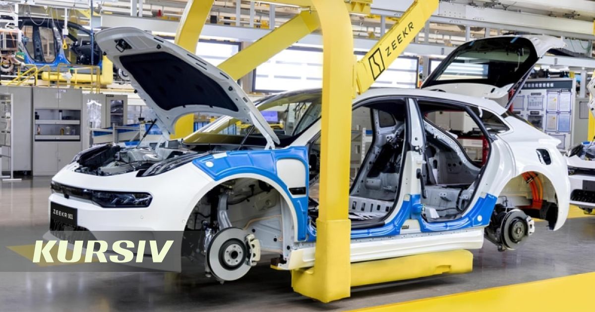 Geely может начать выпуск Zeekr на заводах Volvo в Европе с 2028 года