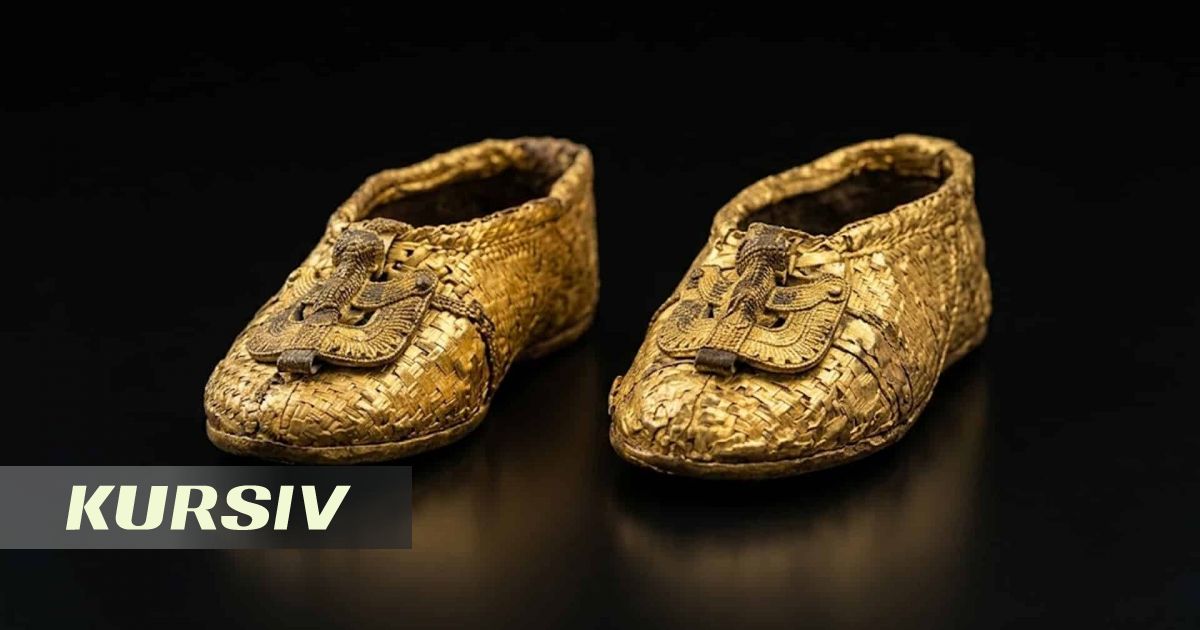 Золотые туфли возрастом 1500 лет найдены на берегу Каспия