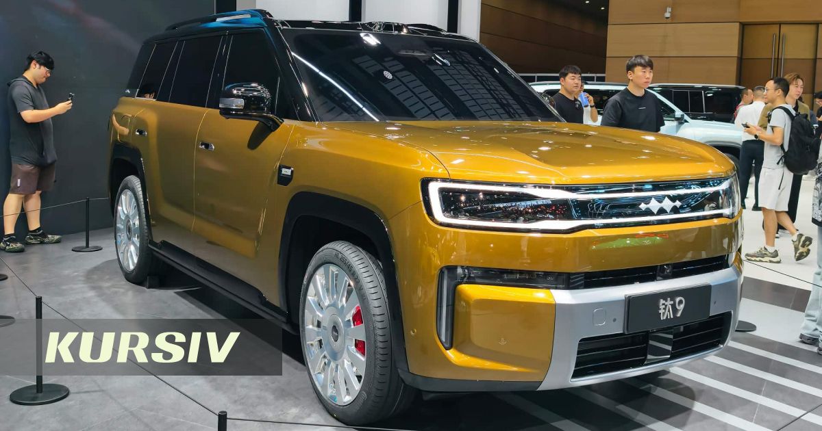 BYD показал новый Fang Cheng Bao Ti 9 с запасом хода 2300 км