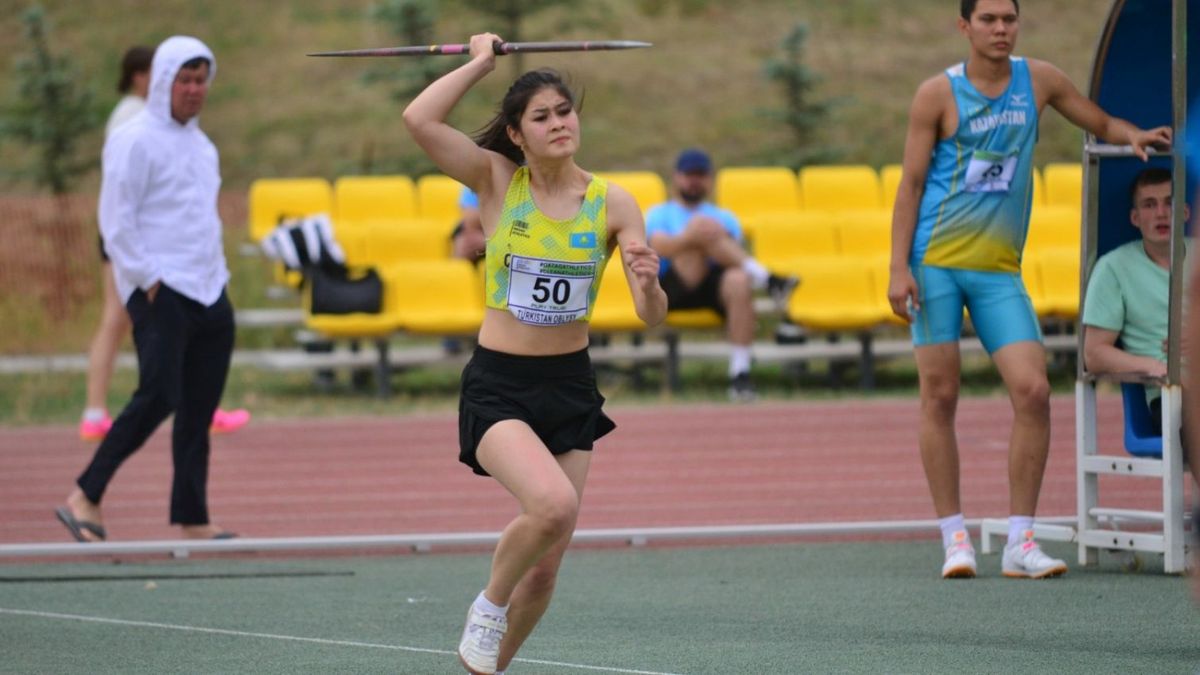 Казахстанская метательница копья завоевала золото чемпионата Центральной Азии
