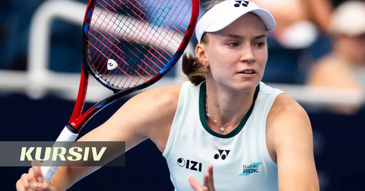 Елена Рыбакина осталась второй в рейтинге WTA и снялась с микста US Open-2026