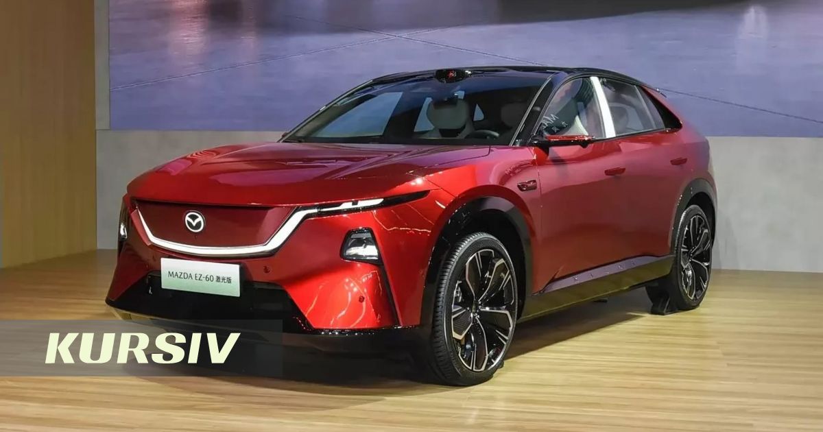 Mazda обновила электрический кроссовер CX-6e: лидар и расширенный автопилот