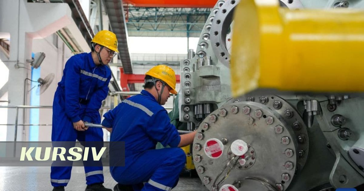 Қытай Қазақстанға ірі қуатты газ турбиналарын жеткізе бастады