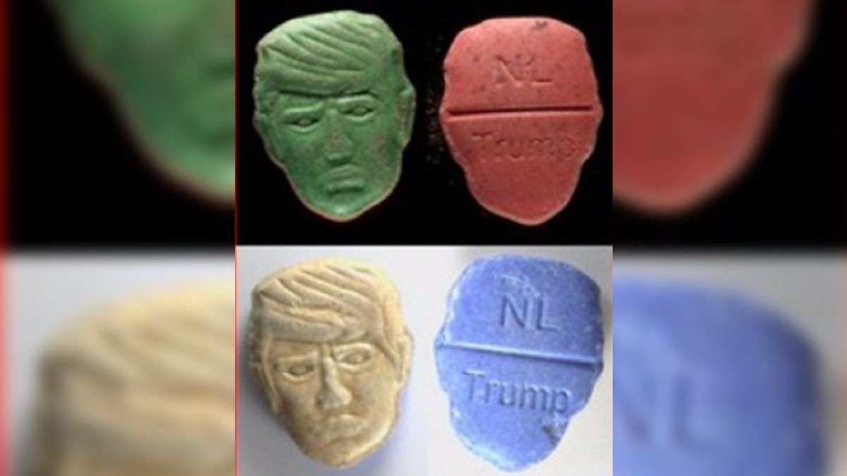 Нидерландта Трамп бейнесі салынған өлімге әкелетін экстази таблеткалары туралы ескерту жасалды