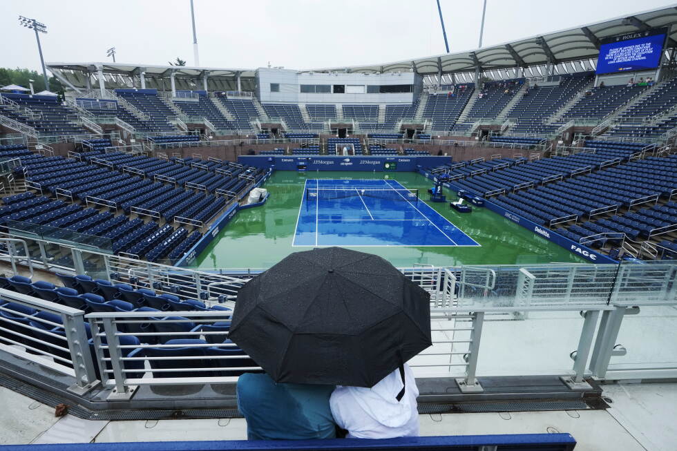 US Open: жаңбыр кестеге кедергі келтірді, тек негізгі матчтар өтті