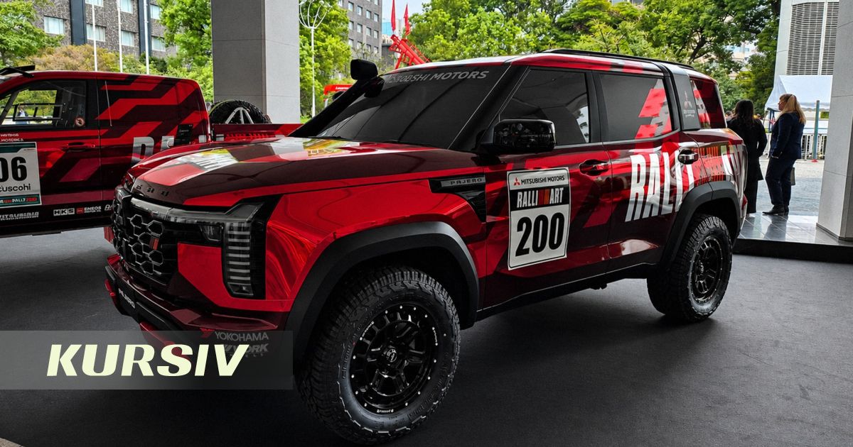 Mitsubishi раллилік Pajero көшірмесін көрсетті, бірақ сериялық нұсқасы әзірге жоқ
