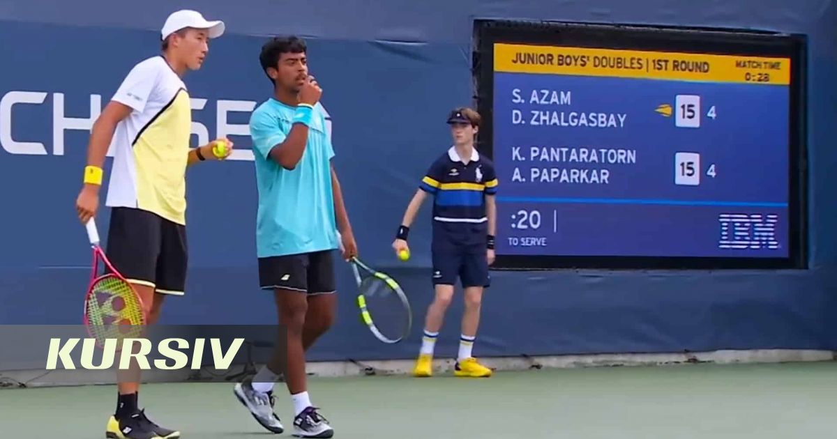 Қазақстандық теннисші Дамир Жалғасбай US Open-2026 жасөспірімдер арасындағы жұптық сында екінші айналымға шықты