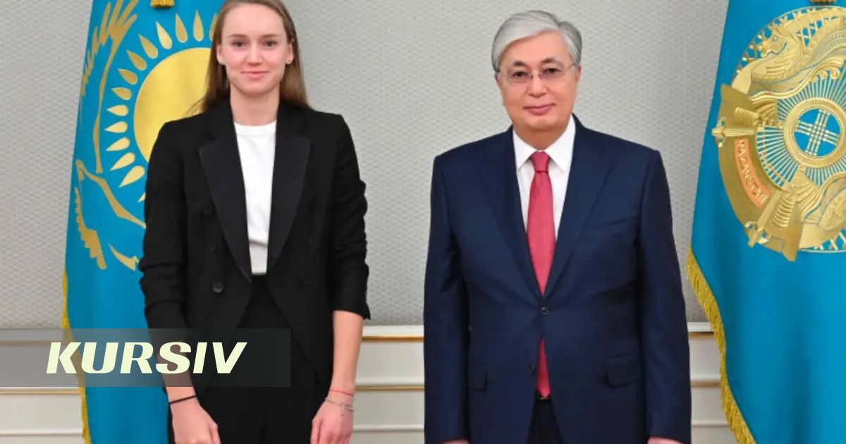Тоқаев Рыбакинаны әлемдік рейтингтегі тарихи жетістігімен құттықтады