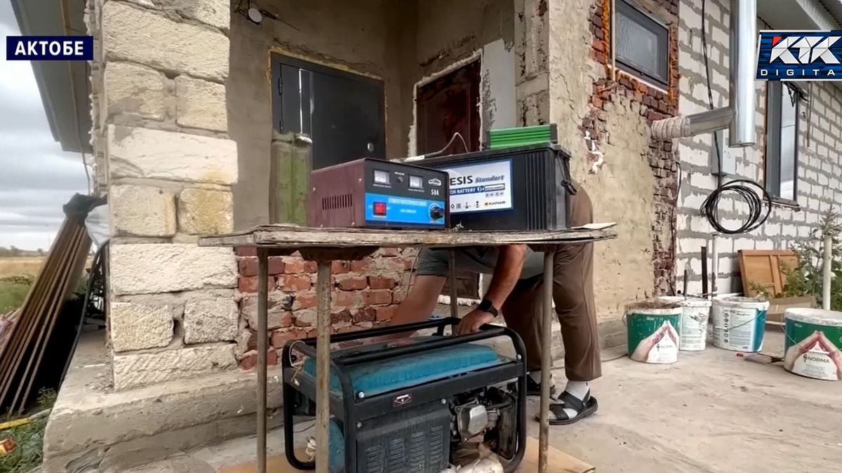 Ақтөбе түбіндегі Жаңа ауыл-1 тұрғындары жарықсыз өмір сүруде: азықтарын құдықта сақтайды