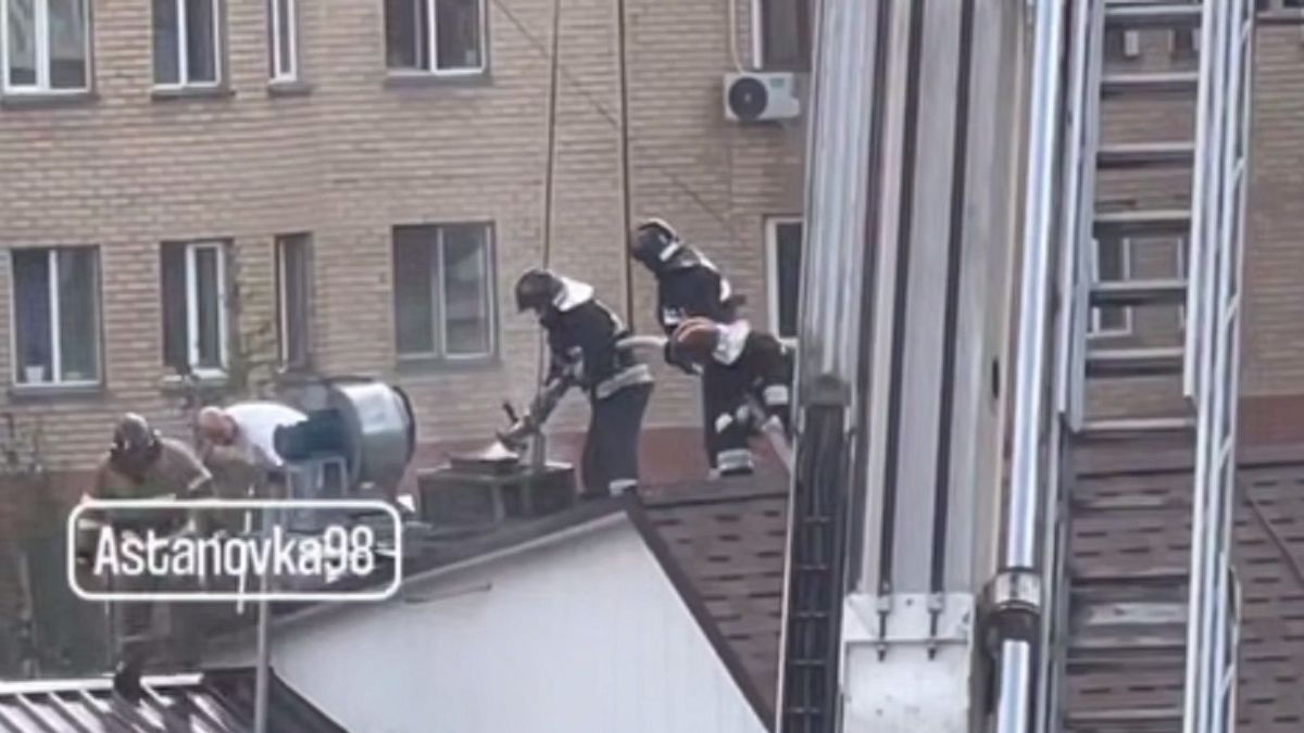 Астанадағы Иманов көшесіндегі ғимарат түтінінің себебі белгілі болды