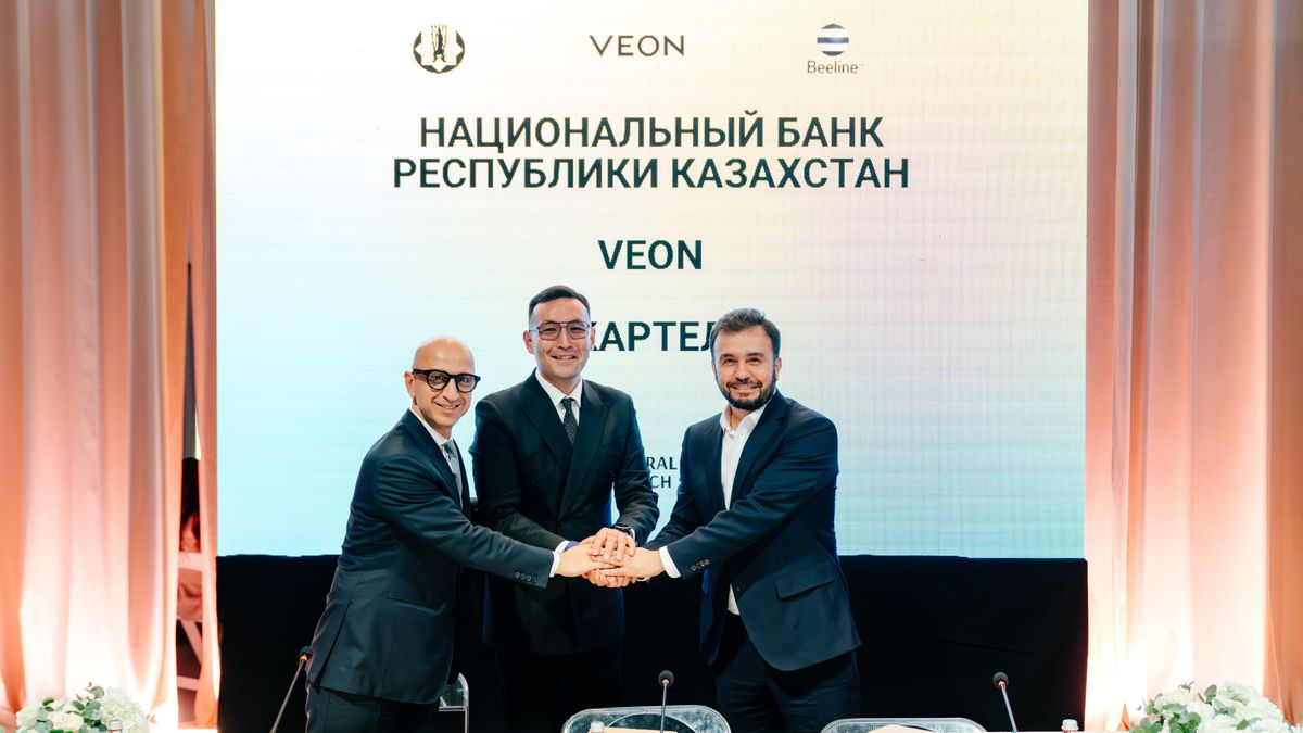 Beeline, VEON және Қазақстан Ұлттық Банкі цифрлық төлемдер туралы меморандумға қол қойды