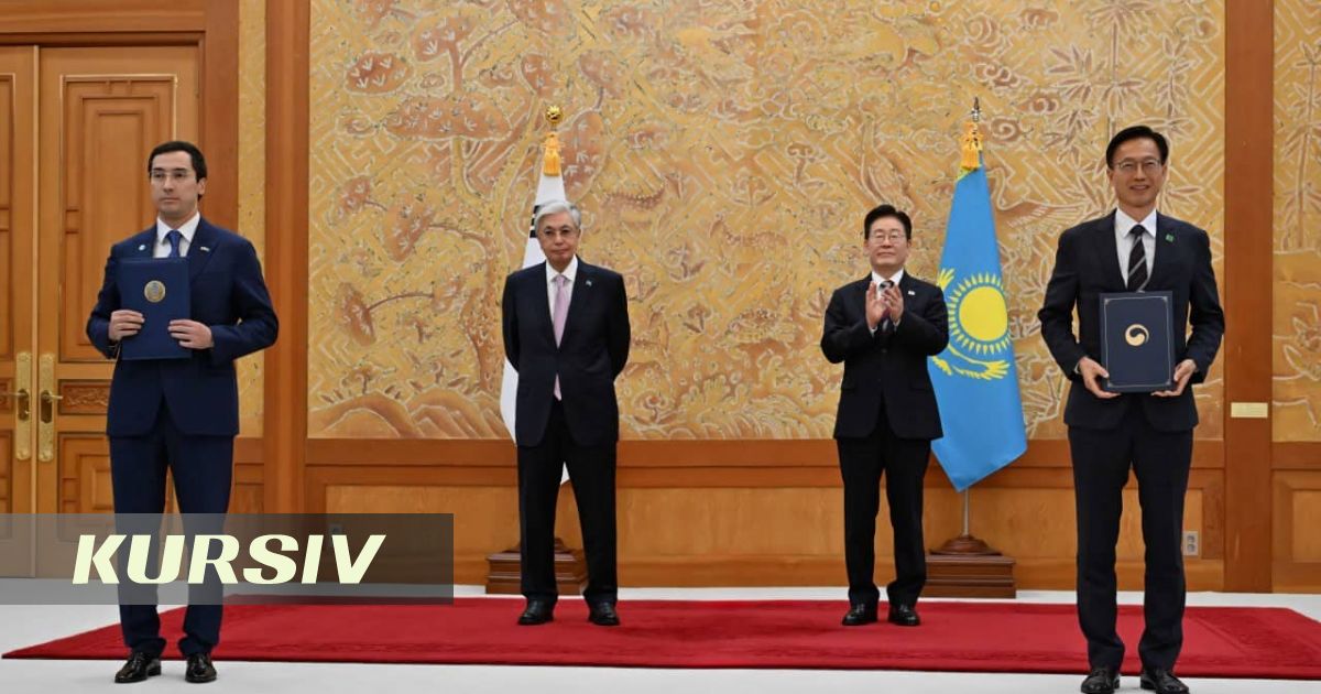 Қазақстан мен Оңтүстік Корея Сеулде 12 келісімге қол қойды
