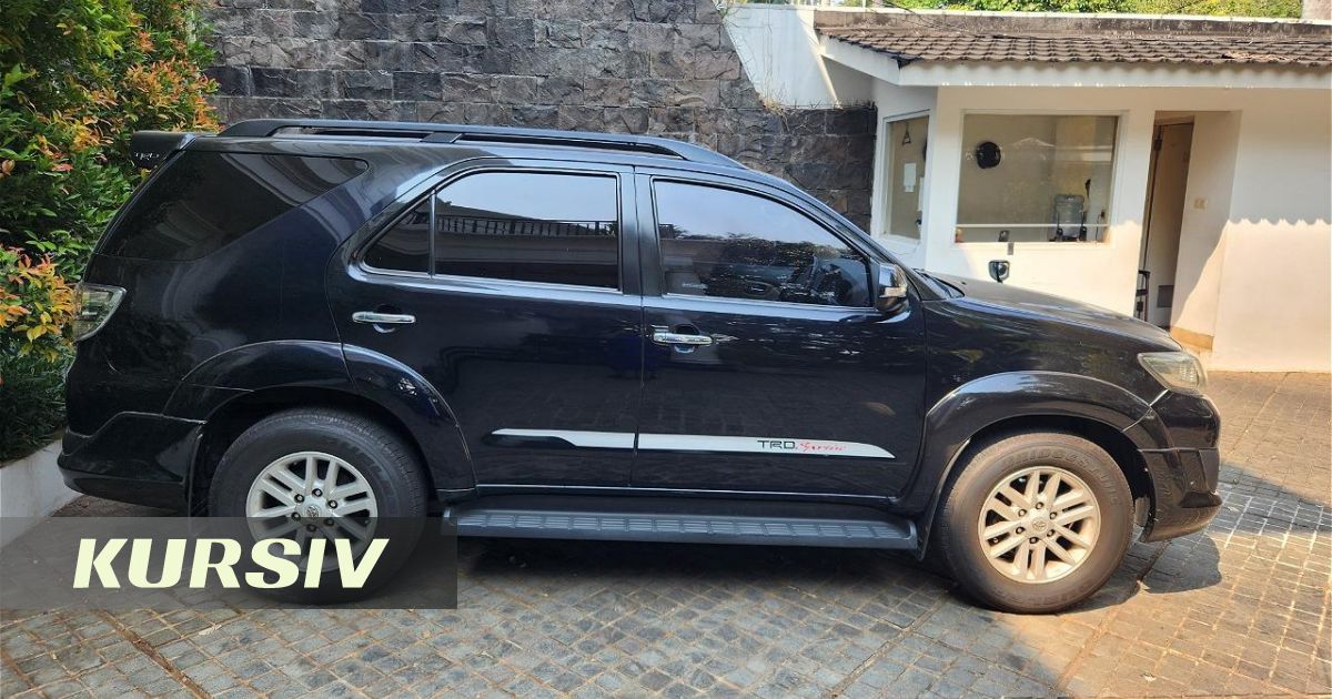 Посольство Казахстана в Индонезии продаёт Toyota Fortuner за 1,6 млн тенге