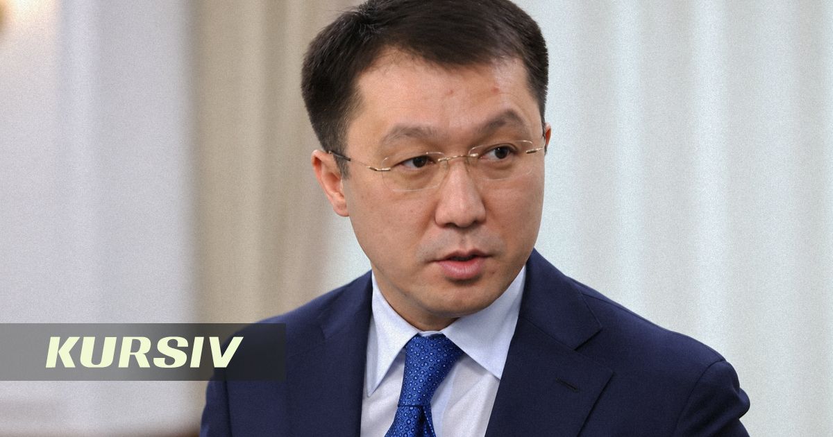 МНЭ показало проект экс-министра транспорта Карабаева на 115 млрд тенге