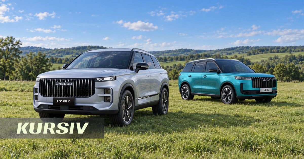 Jaecoo J5 и J7 PHEV казахстанской сборки получили цены