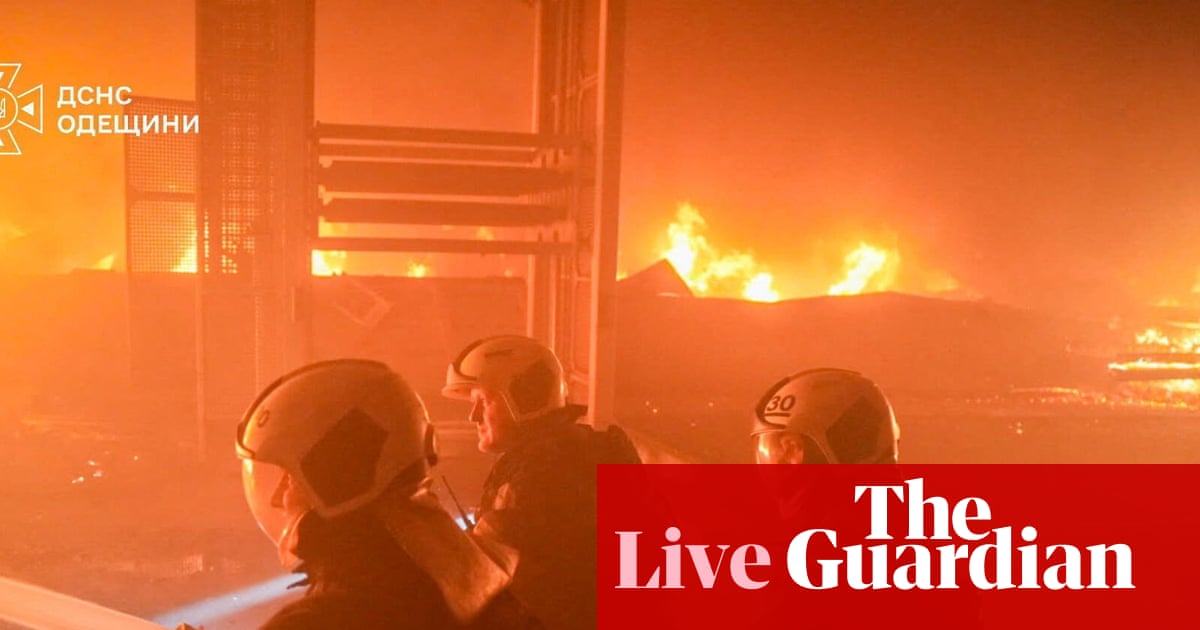 Россия нанесла ночные удары по портовым объектам в районе Одессы