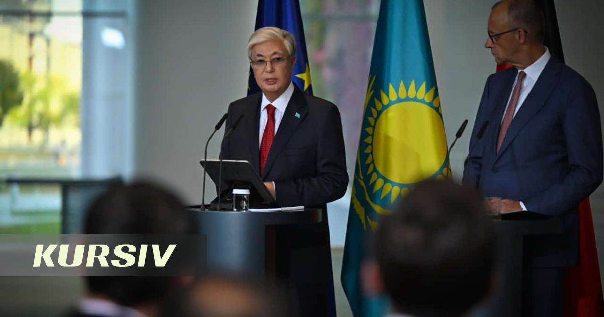 Токаев в Германии объяснил своё заявление о заморозке конфликта на Украине