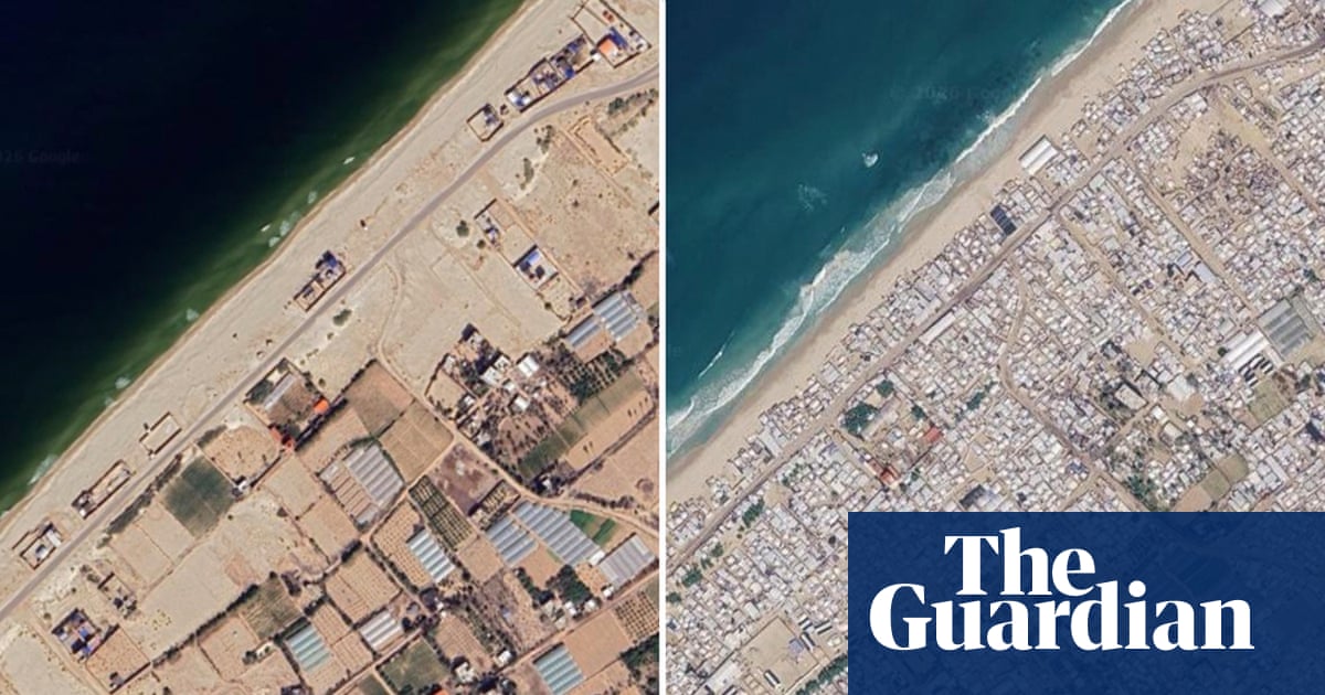Последствия войны в Газе: новые снимки Google Maps показали масштаб разрушений