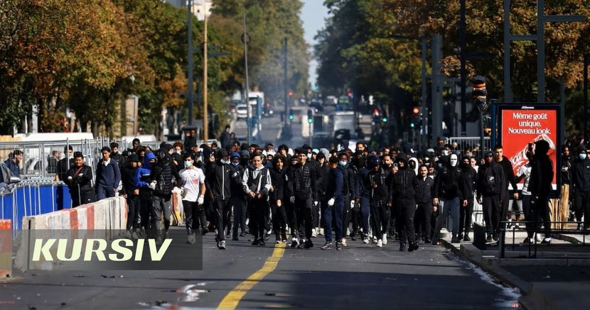 Протесты школьников во Франции охватили 1200 школ, задержаны более 5 тысяч человек