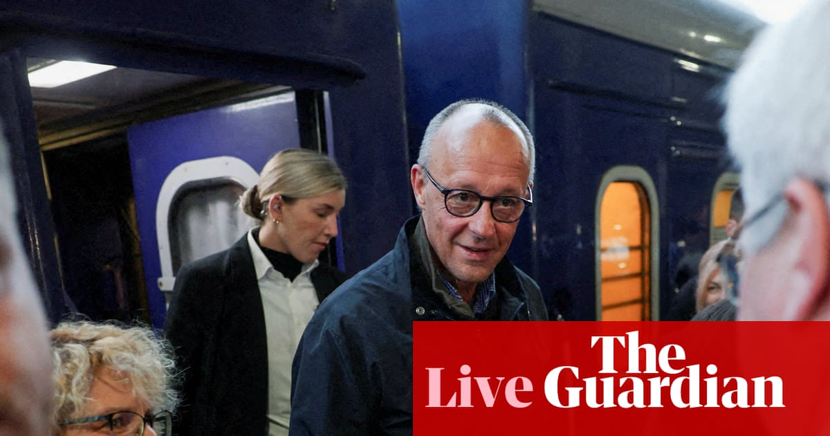 Канцлер Германии Фридрих Мерц прибыл в Киев без предупреждения, Россия нанесла удар по столице