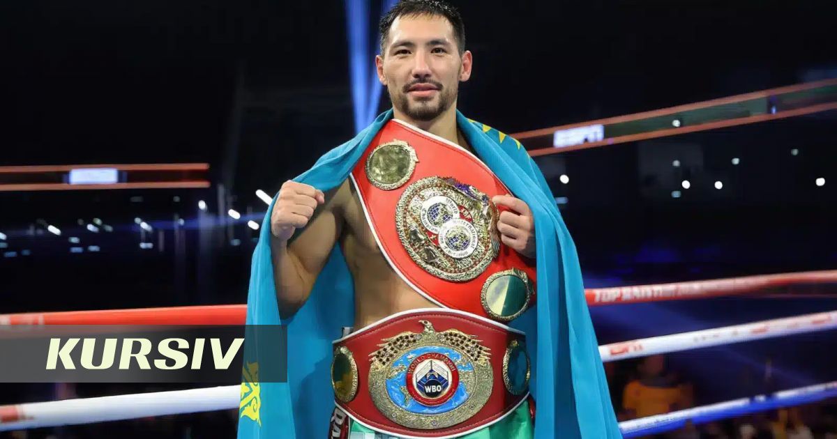 WBO подтвердил бой Алимханулы за вакантный титул чемпиона мира