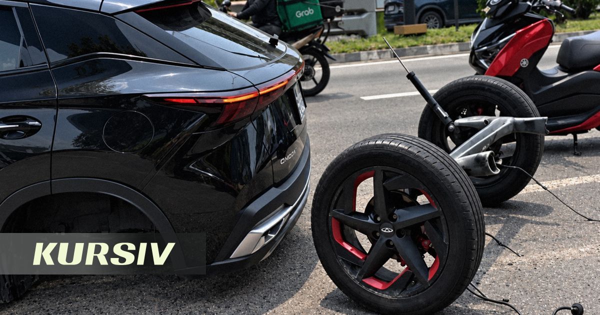Chery повторно отзывает Omoda 5 в Малайзии из-за отрыва задней оси