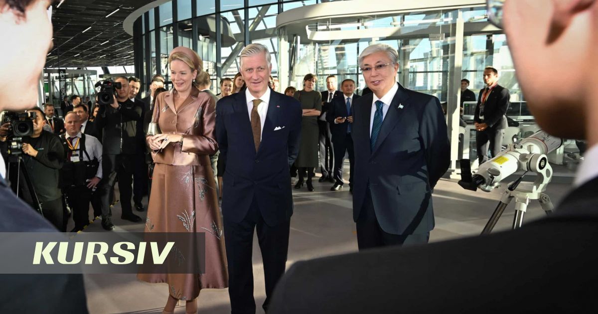 Токаев и король Бельгии посетили казахско-бельгийскую лабораторию ИИ в Alem.ai