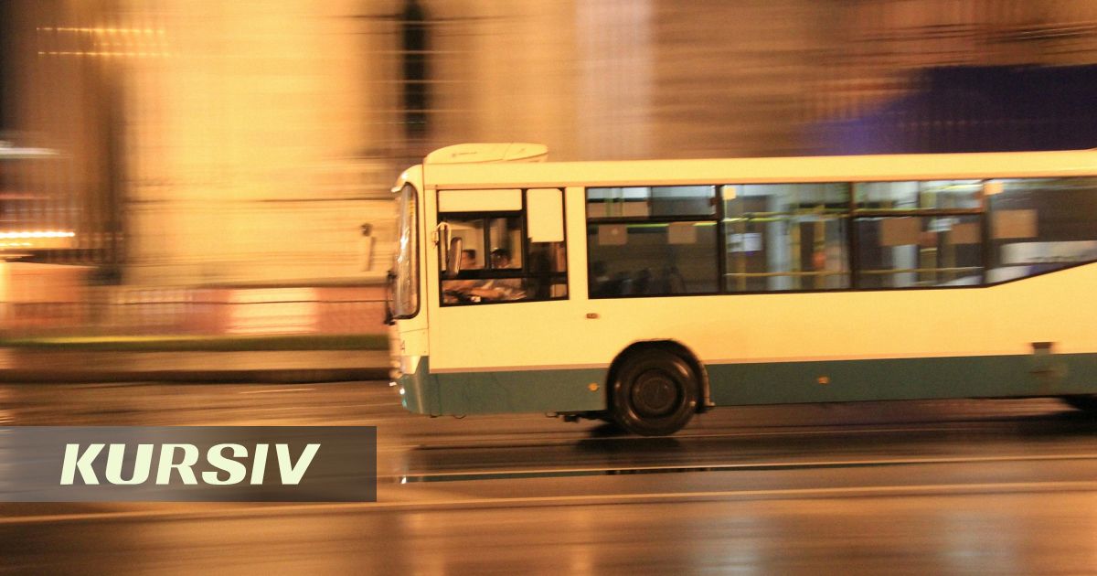 Пьяный водитель автобуса в Караганде пытался скрыться от полиции
